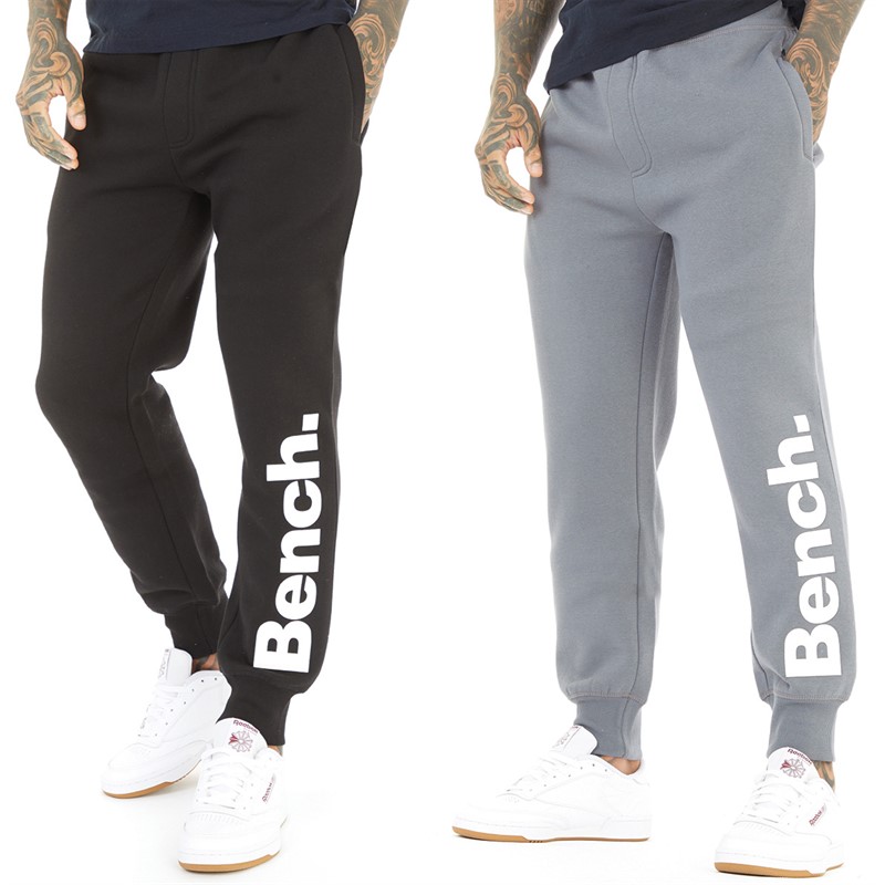 Mens Hummer Two Pack Joggers Black/Steel Grey