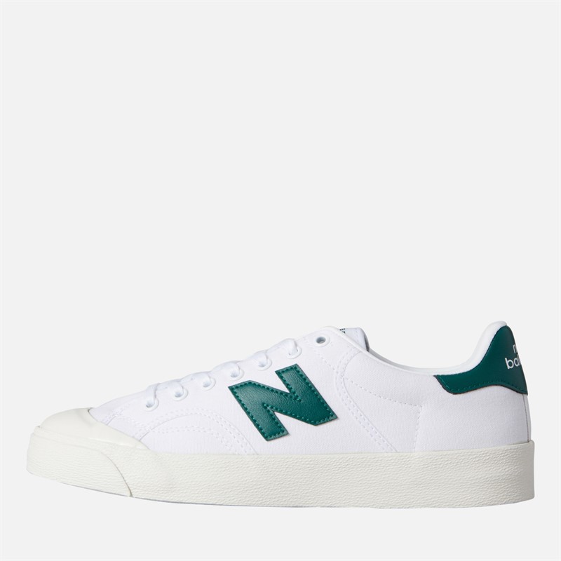 Mens 100 Trainers White/Green