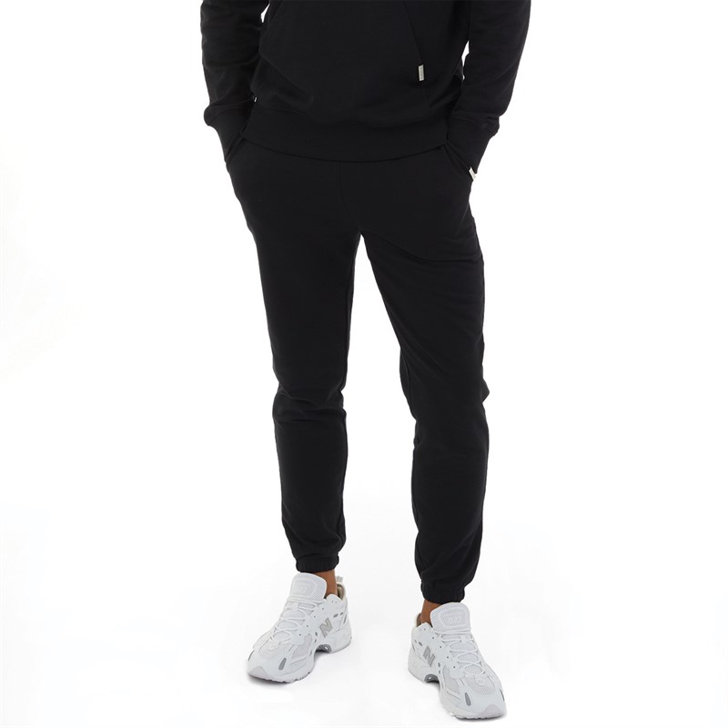 Mens Relaxed Fit Joggers Black