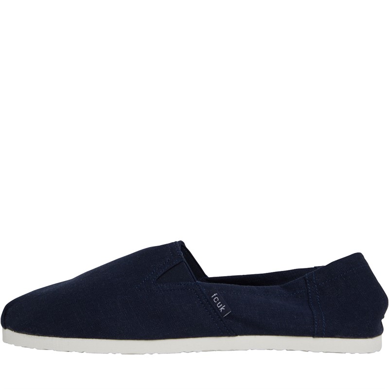 Mens FCUK Espadrilles Marine
