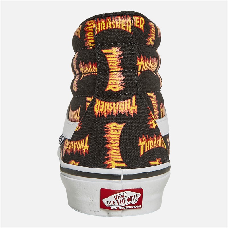 Sk8-Hi X Thrasher Trainers Black/Multi 3 Sk8-Hi X Thrasher Trainers Black/Multi
