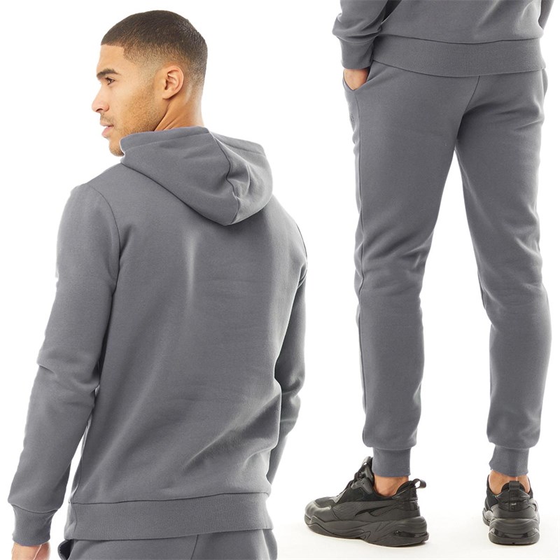 Mens Patent Fury Tracksuit Charcoal 2 Mens Patent Fury Tracksuit Charcoal