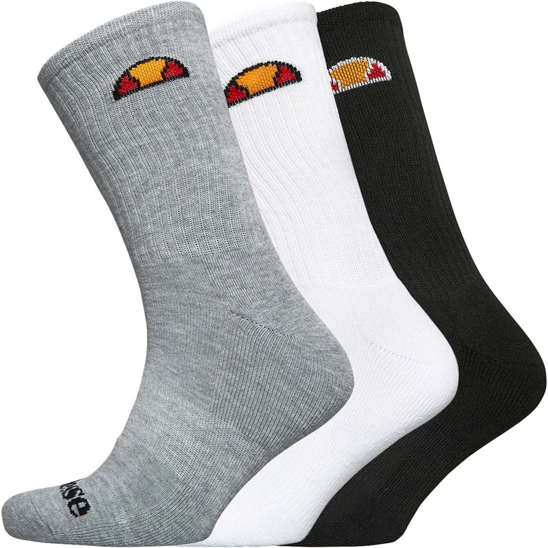 Three Pack Crew Socks Multi