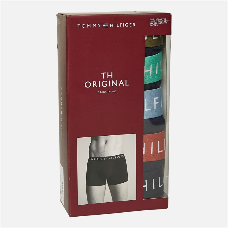 Mens Five Pack Trunks Olive/Frt Green/Brk Blue/Cpr Sn/Ds Sky 2 Mens Five Pack Trunks Olive/Frt Green/Brk Blue/Cpr Sn/Ds Sky
