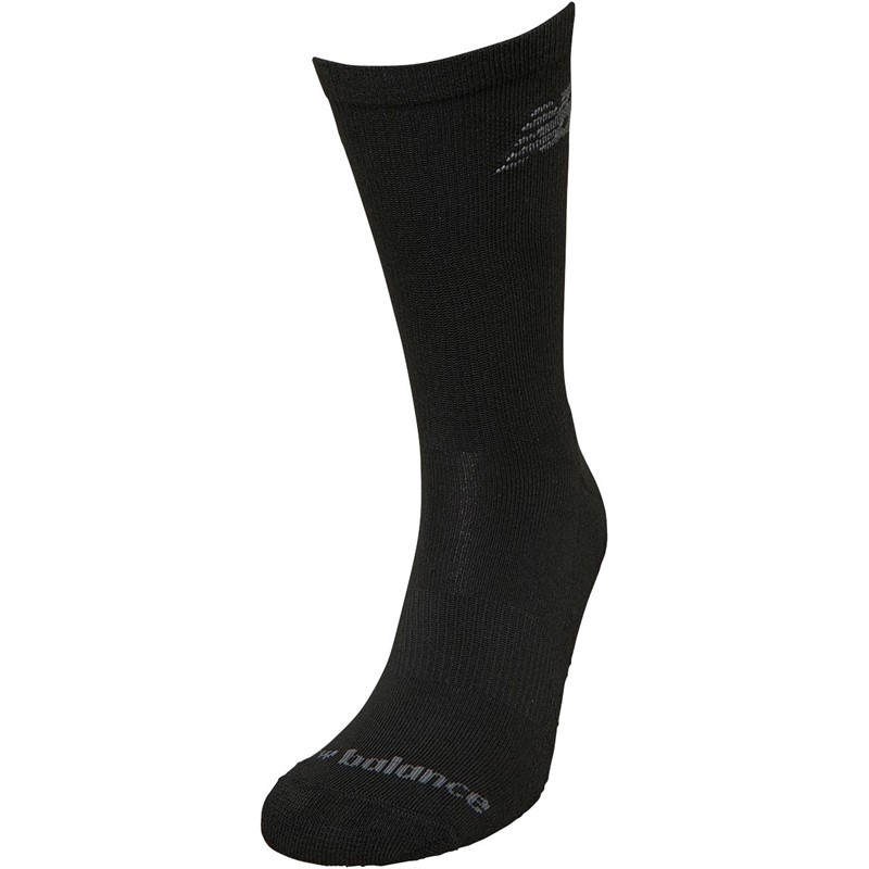 Ten Pack Cushioned Crew Socks Black 2 Ten Pack Cushioned Crew Socks Black