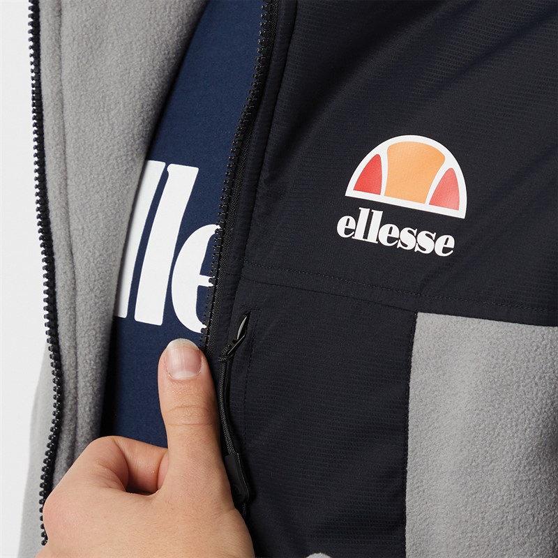 Mens Drago Hooded Fleece Jacket Light Grey 3 Mens Drago Hooded Fleece Jacket Light Grey