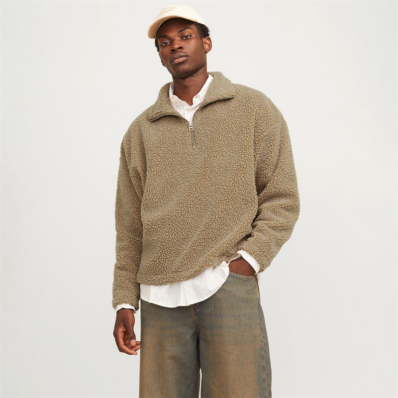 Mens Roxbury Teddy Sweatshirt Cornstalk
