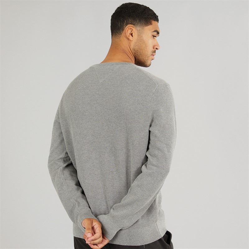 Mens Essential Structure Sweatshirt Medium Grey Heather 2 Mens Essential Structure Sweatshirt Medium Grey Heather