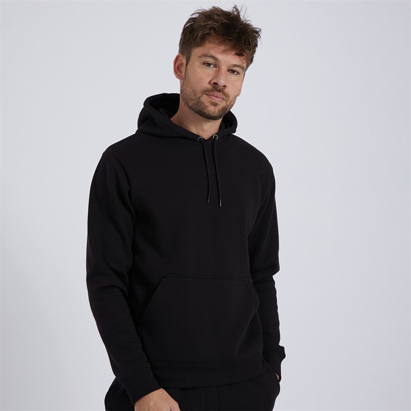 Mens Fleece Hoodie Black