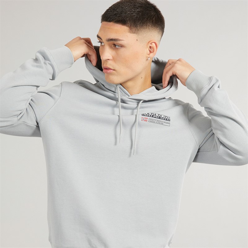 Mens Kasba Hoodie Ultimate Grey