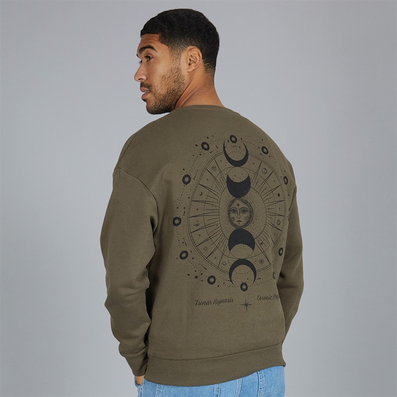 Mens Mystic Crew Neck Sweatshirt Canteen