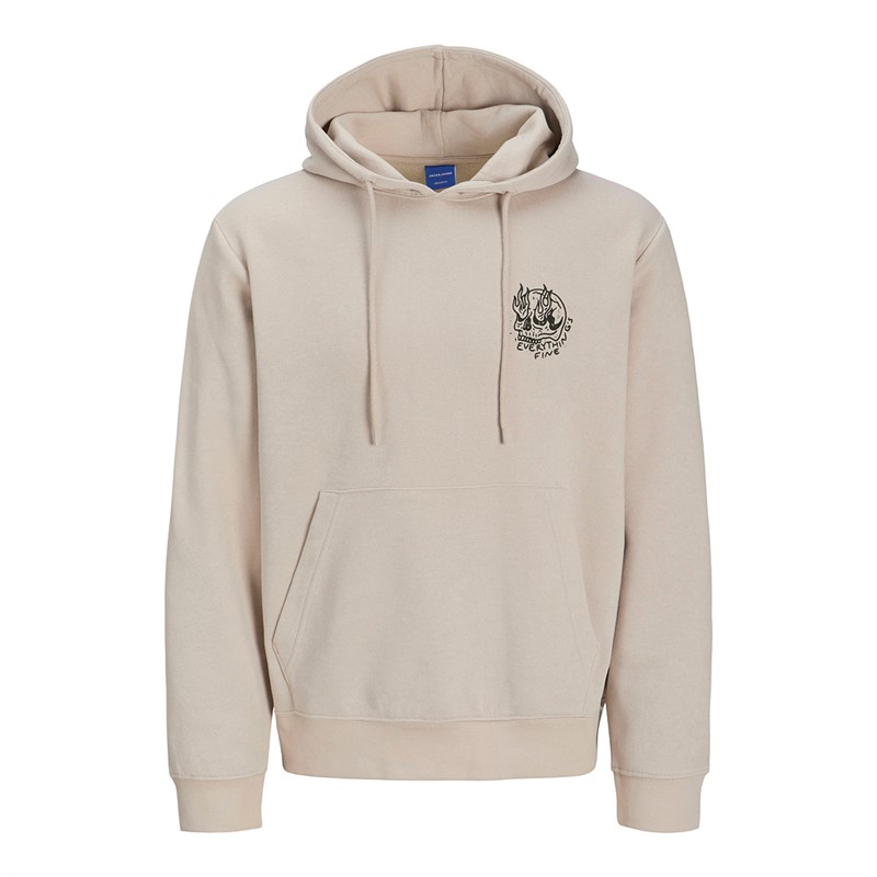 Mens Jorbradley Frank Hoodie Moonbeam