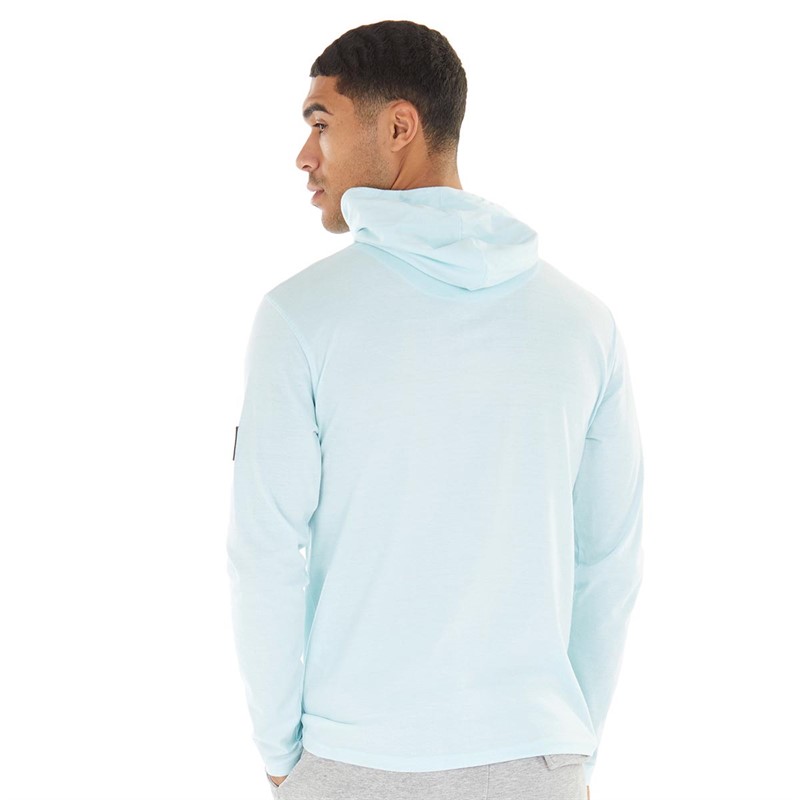 Mens Collusive Hooded Top Sky Blue 2 Mens Collusive Hooded Top Sky Blue