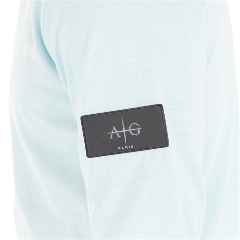 Mens Collusive Hooded Top Sky Blue 3 Mens Collusive Hooded Top Sky Blue