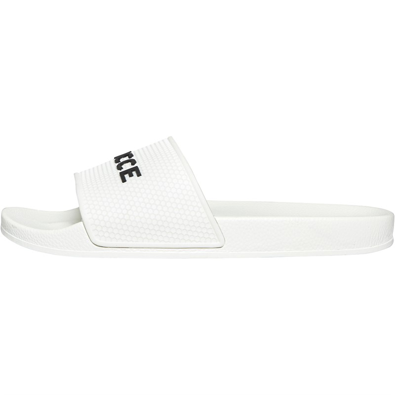 Mens Visor Slides White 2 Mens Visor Slides White