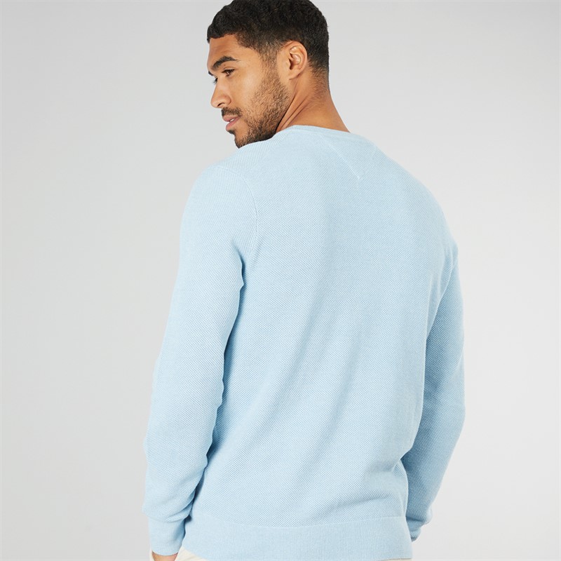 Mens Essential Structure Sweatshirt Blue Fizz Heather 2 Mens Essential Structure Sweatshirt Blue Fizz Heather
