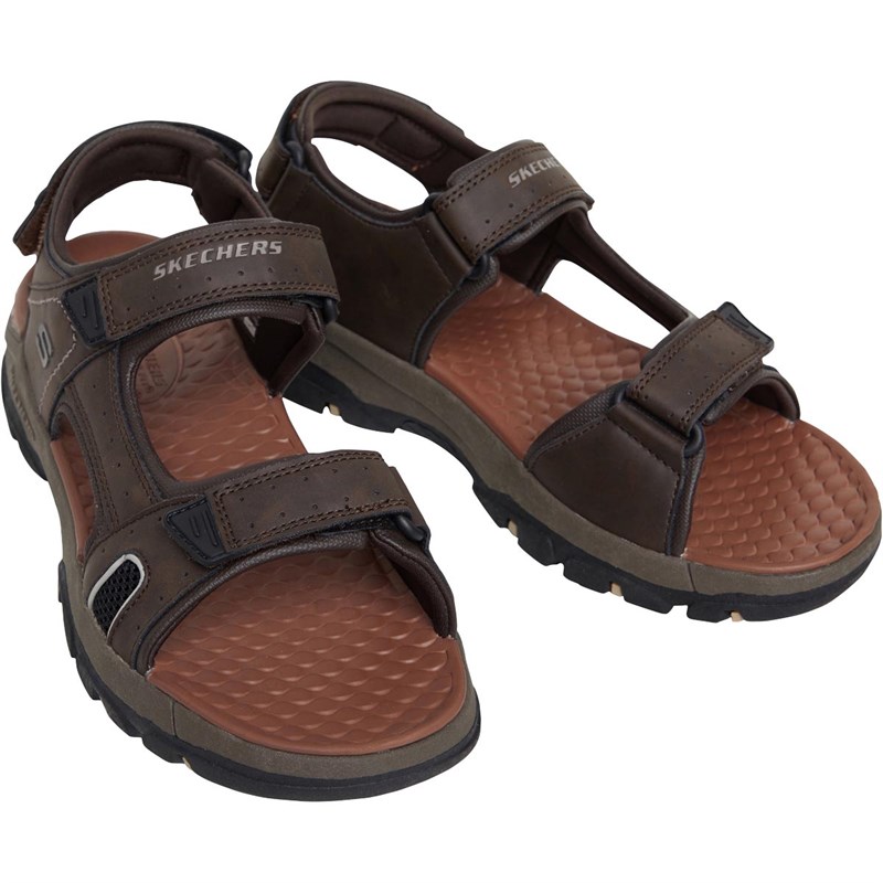 Mens Tresman Hirano Sandals Chocolate 1 Mens Tresman Hirano Sandals Chocolate