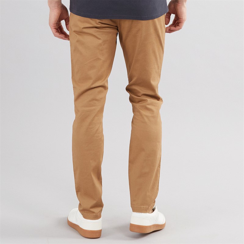 Mens Slim Fit Chino Trousers Sand 2 Mens Slim Fit Chino Trousers Sand