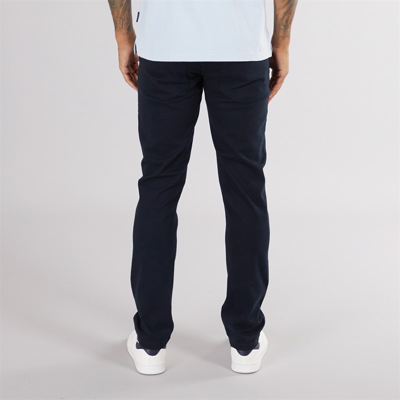 Mens Five Pocket Chinos Marine 2 Mens Five Pocket Chinos Marine
