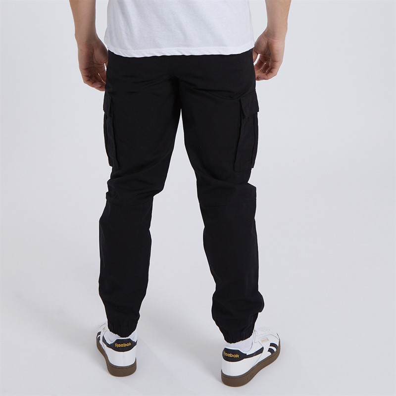 Mens Devvie Cargo Pants Black 2 Mens Devvie Cargo Pants Black