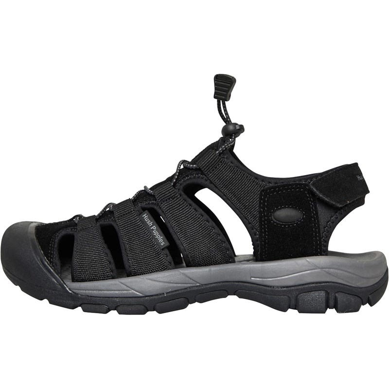 Mens Peru Closed Toe Sandals Black 2 Mens Peru Closed Toe Sandals Black