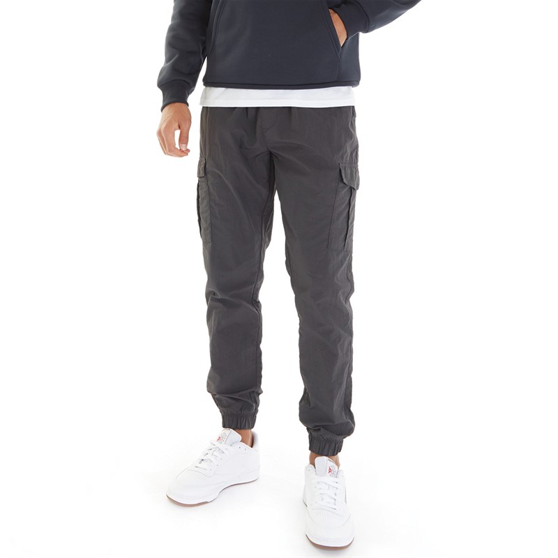Mens Taslan Cargo Pants Dark Grey