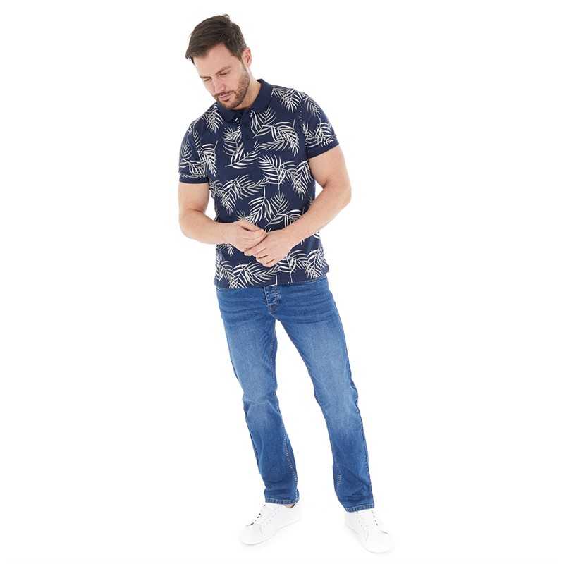 Mens Stretch Straight Fit Jeans Stone Wash 3 Mens Stretch Straight Fit Jeans Stone Wash