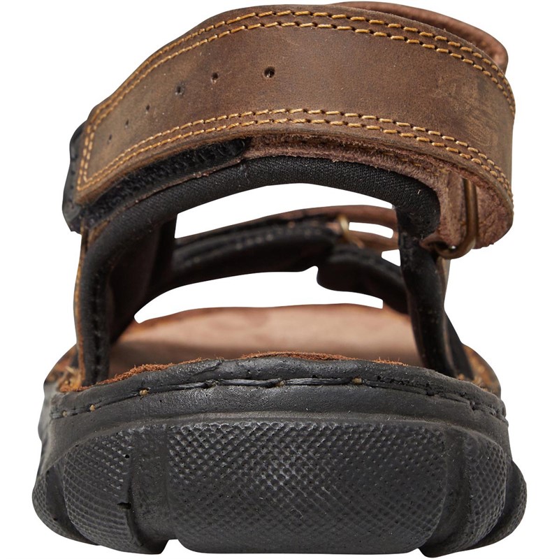 Mens Douglas Sandals Brown 4 Mens Douglas Sandals Brown