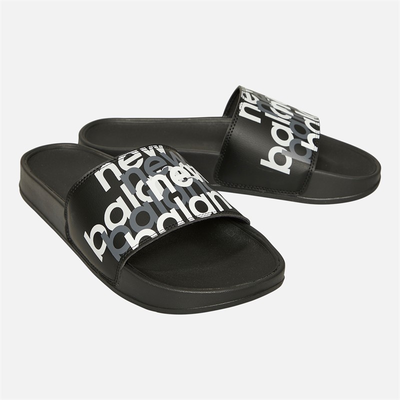 Mens 200 Graphic Slides Black