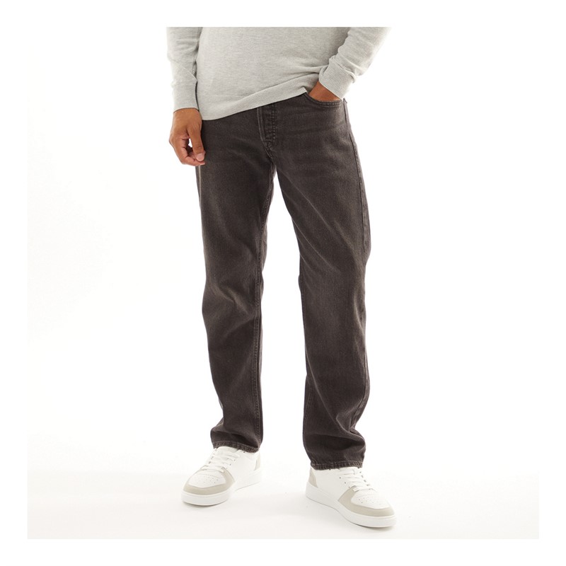 Mens Chris SQ 165 Relaxed Fit Jeans Black Denim 1 Mens Chris SQ 165 Relaxed Fit Jeans Black Denim