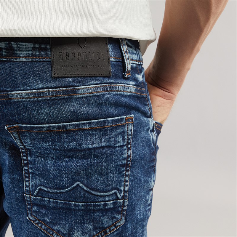 Mens Champa 635 Slim Fit Jeans 635-Blue 3 Mens Champa 635 Slim Fit Jeans 635-Blue