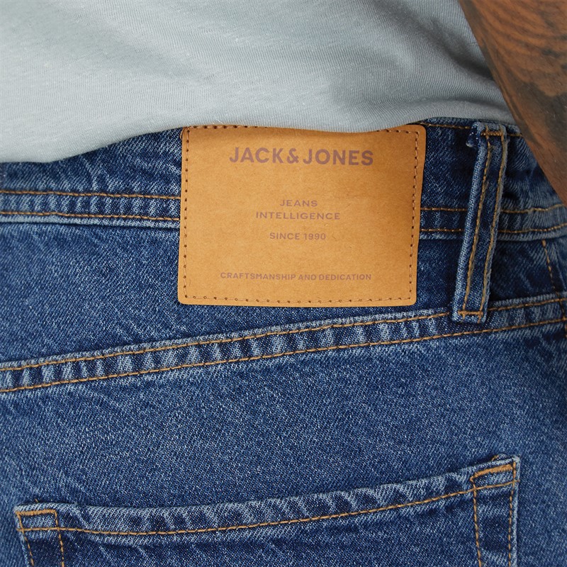 Mens Alex SQ 741 Baggy Fit Jeans Mid Blue 3 Mens Alex SQ 741 Baggy Fit Jeans Mid Blue
