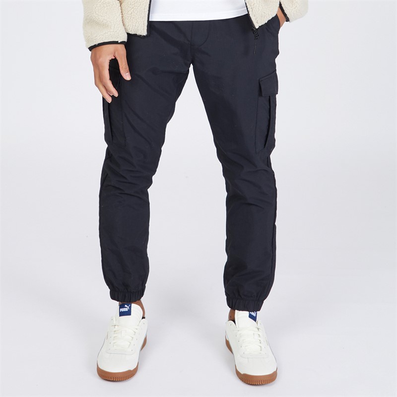 Mens Taslan Cargo Pants Black