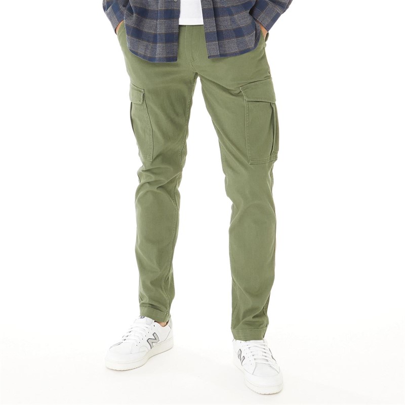 Mens Marco Dean Cargo Pants Olive Night 1 Mens Marco Dean Cargo Pants Olive Night