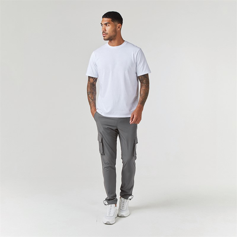 Mens Stretch Tech Cargo Pants Charcoal 4 Mens Stretch Tech Cargo Pants Charcoal