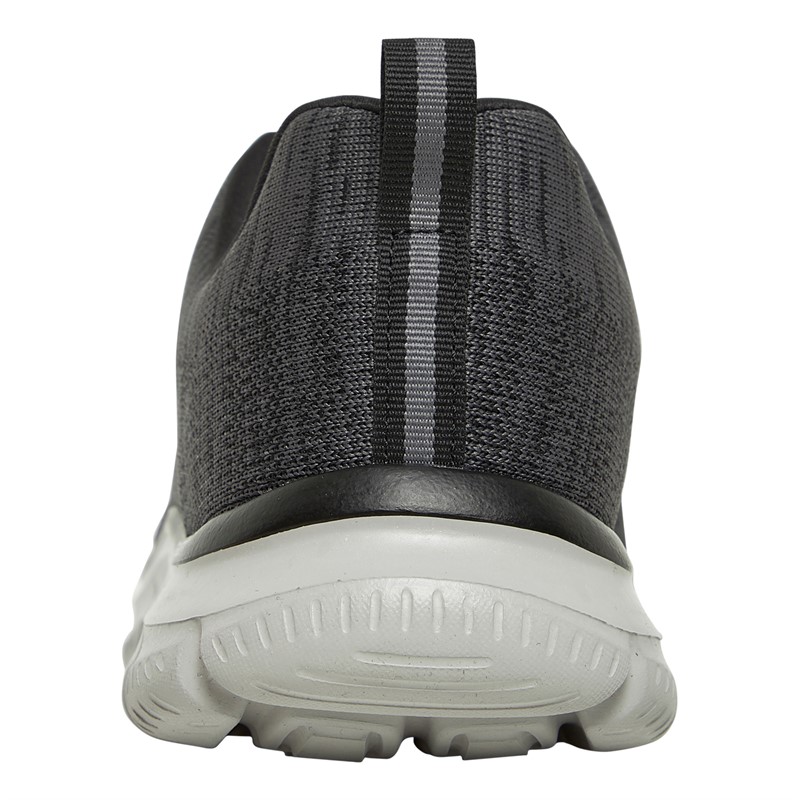 Mens Track Front Runner Trainers Charcoal/Black 3 Mens Track Front Runner Trainers Charcoal/Black