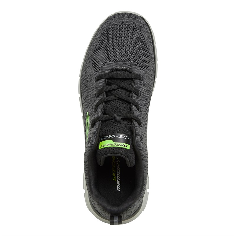 Mens Track Front Runner Trainers Charcoal/Black 4 Mens Track Front Runner Trainers Charcoal/Black