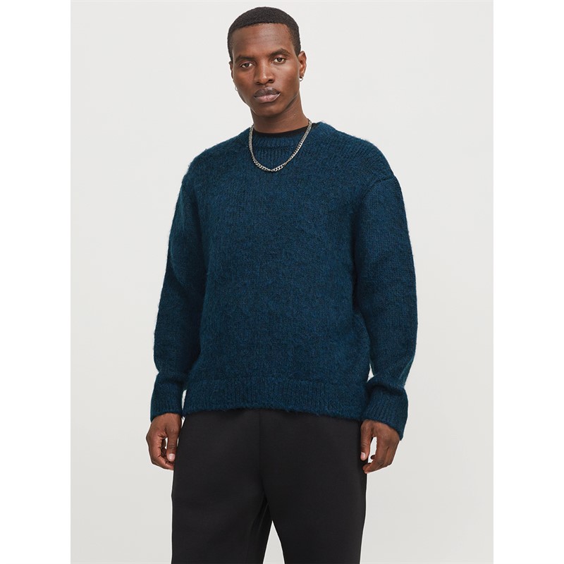 Mens Reflex Fuzzy Jumper Poseidon