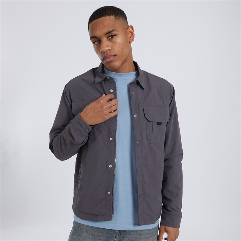 Mens Pearson Overshirt Grey 1 Mens Pearson Overshirt Grey