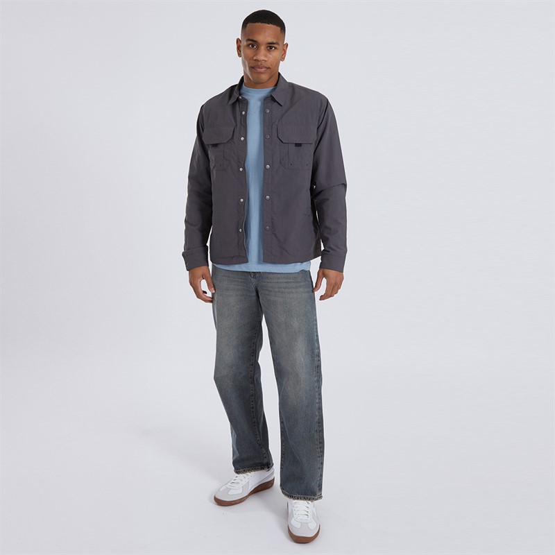 Mens Pearson Overshirt Grey 4 Mens Pearson Overshirt Grey