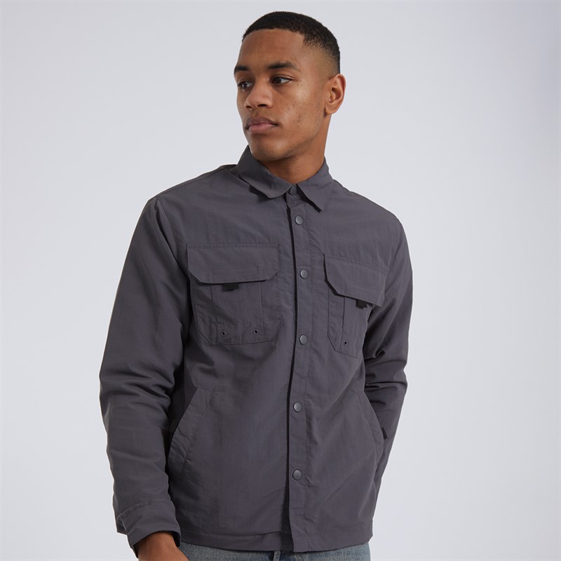 Mens Pearson Overshirt Grey 5 Mens Pearson Overshirt Grey