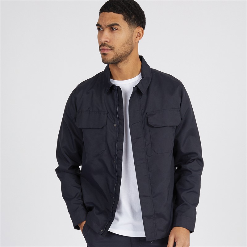 Mens Tech Overshirt Marine
