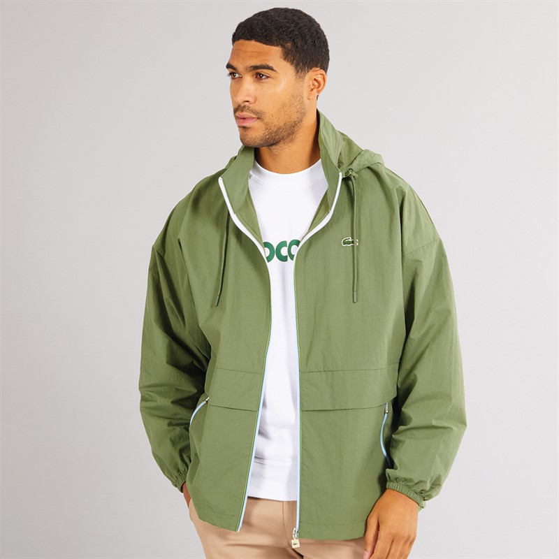 Mens Windbreaker Khaki
