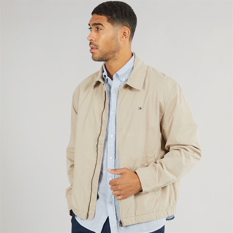Mens Lightweight Cotton Jacket Sandalwood