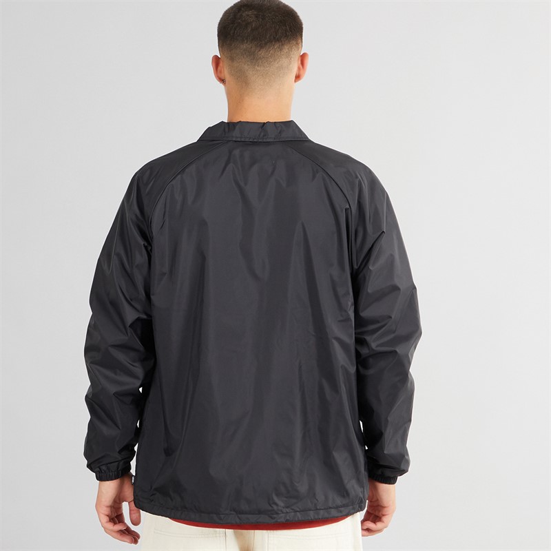 Mens Torrey Coaches Jacket Black/White 2 Mens Torrey Coaches Jacket Black/White