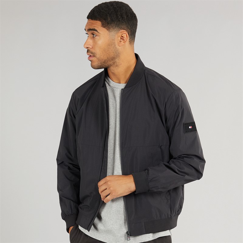 Mens Bomber Jacket Black