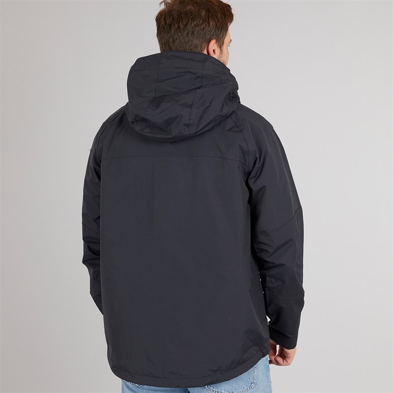 Mens Corvo Hooded Waterproof Shell Jacket Black 2 Mens Corvo Hooded Waterproof Shell Jacket Black
