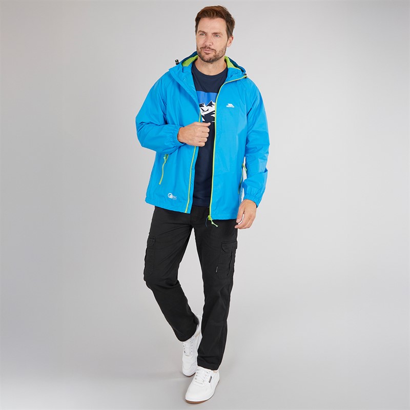 Mens Qikpac Waterproof Jacket Cobalt 4 Mens Qikpac Waterproof Jacket Cobalt