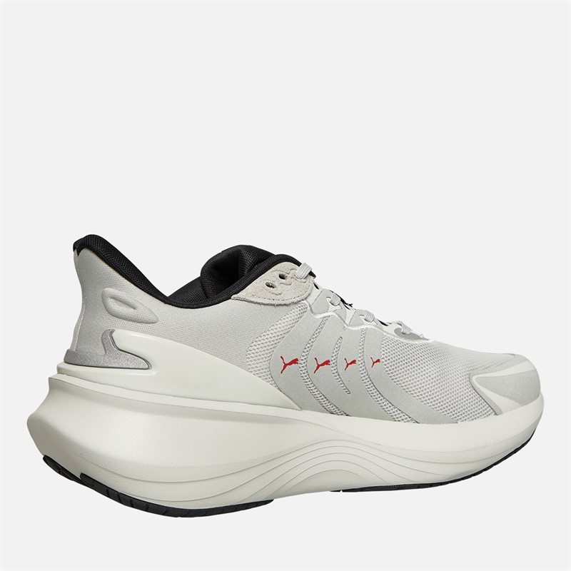 Mens Pulse Pro Neutral Cushioned Running Shoes Feather Gray/ Black/For All Time Red 5 Mens Pulse Pro Neutral Cushioned Running Shoes Feather Gray/ Black/For All Time Red