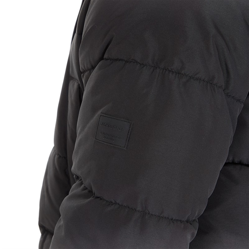 Mens Weng Heavy Long Puffer Jacket Black 3 Mens Weng Heavy Long Puffer Jacket Black